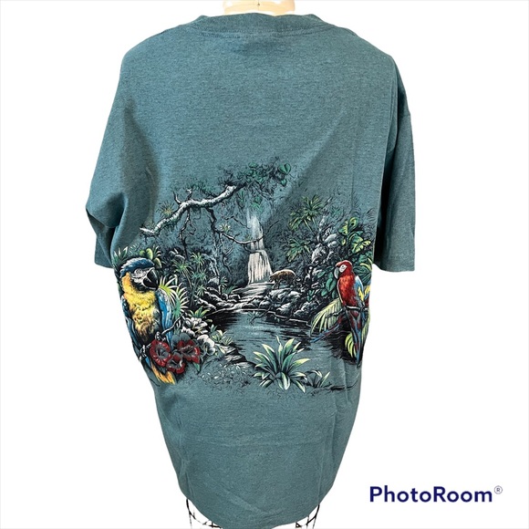 Vintage Tropicana Hotel Casino 1994 Habitat embroidered parrots NWT - Picture 2 of 8